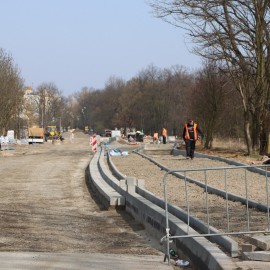 powiększ zdjęcie: Budowa ul. Mickiewicza. Od poniedziałku zamknięte skrzyżowanie z ul. Oświęcimską