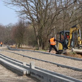 powiększ zdjęcie: Budowa ul. Mickiewicza. Od poniedziałku zamknięte skrzyżowanie z ul. Oświęcimską