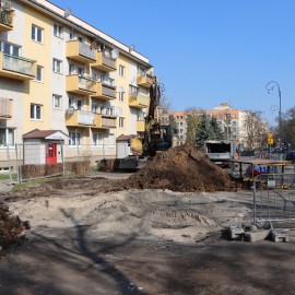 powiększ zdjęcie: Budowa ul. Mickiewicza. Od poniedziałku zamknięte skrzyżowanie z ul. Oświęcimską