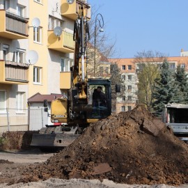 powiększ zdjęcie: Budowa ul. Mickiewicza. Od poniedziałku zamknięte skrzyżowanie z ul. Oświęcimską