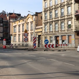 powiększ zdjęcie: Zmiany organizacji ruchu na ul. Piastowskiej. Zaczynają się w czwartek