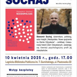 Spotkanie autorskie ze Sławomirem Sochajem