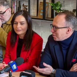 Konferencja prezydenta miasta