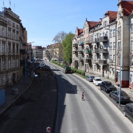 powiększ zdjęcie: Remont ulicy Piastowskiej. Prace na półmetku