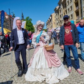 powiększ zdjęcie: W Legnicy otworzyliśmy sezon turystyczny na Dolnym Śląsku