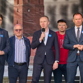 powiększ zdjęcie: W Legnicy otworzyliśmy sezon turystyczny na Dolnym Śląsku
