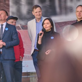 powiększ zdjęcie: W Legnicy otworzyliśmy sezon turystyczny na Dolnym Śląsku