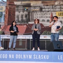 powiększ zdjęcie: W Legnicy otworzyliśmy sezon turystyczny na Dolnym Śląsku