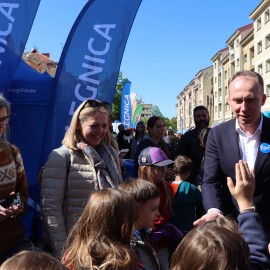 powiększ zdjęcie: W Legnicy otworzyliśmy sezon turystyczny na Dolnym Śląsku