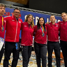 powiększ zdjęcie: Legniczanie wywalczyli dwa medale na mistrzostwach Europy w Taekwon-do