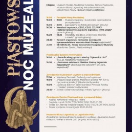 powiększ zdjęcie: Zbliża się Piastowska Noc Muzealna. Zmiana w programie imprezy