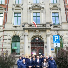 powiększ zdjęcie: 80-lecie Poczty Polskiej w Legnicy