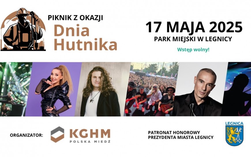 Piknik z okazji Dnia Hutnika – Cleo i Stachursky zagrają w Legnicy