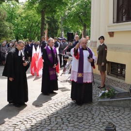 powiększ zdjęcie: Legnica uczciła 80. rocznicę zakończenia II wojny światowej