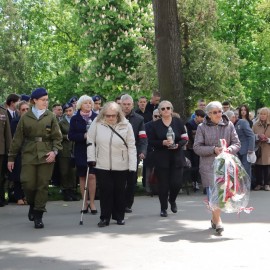 powiększ zdjęcie: Legnica uczciła 80. rocznicę zakończenia II wojny światowej