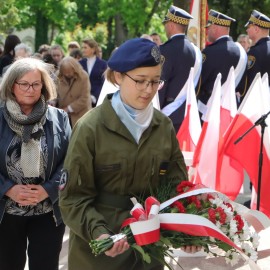 powiększ zdjęcie: Legnica uczciła 80. rocznicę zakończenia II wojny światowej