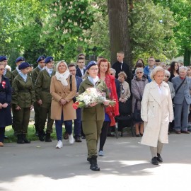 powiększ zdjęcie: Legnica uczciła 80. rocznicę zakończenia II wojny światowej