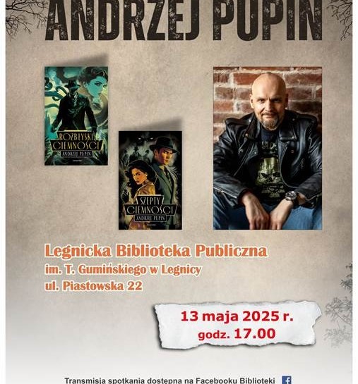 Spotkania z Książką Regionalną. Gościem będzie pisarz Andrzej Pupin
