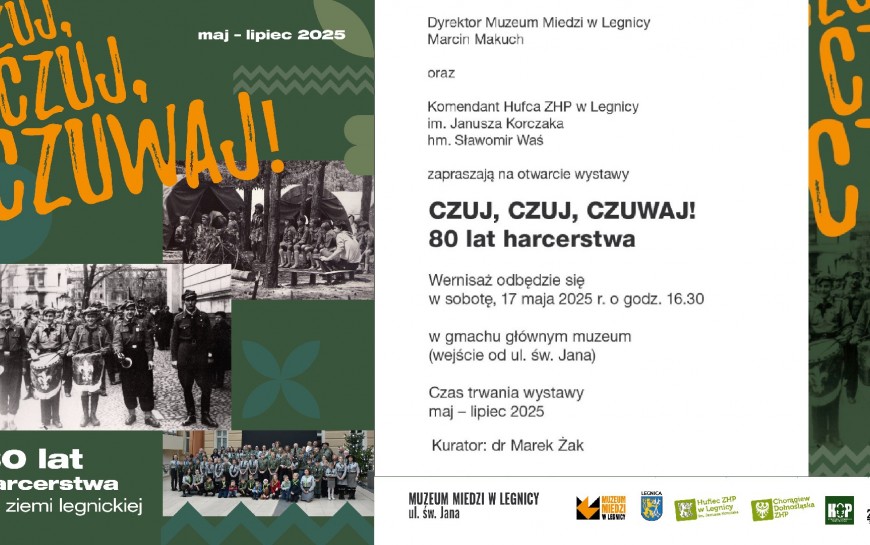 Zapraszamy na wernisaż wystawy o historii harcerstwa na ziemi legnickiej