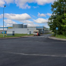 powiększ zdjęcie: Remont ul. Schumana. Prace na finiszu
