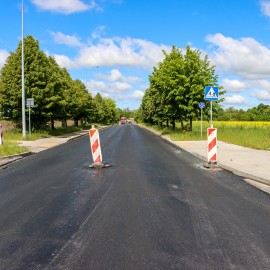 powiększ zdjęcie: Zobacz jak przebiegają prace na remontowanej ul. Spółdzielczej