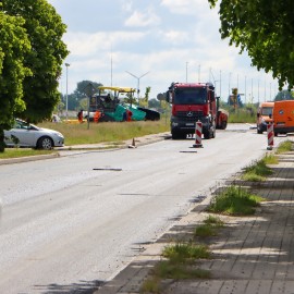 powiększ zdjęcie: Zobacz jak przebiegają prace na remontowanej ul. Spółdzielczej