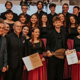 powiększ zdjęcie: Lodz Chamber Choir z Łodzi zdobył Grand Prix Legnica Cantat