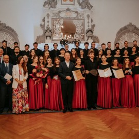 powiększ zdjęcie: Lodz Chamber Choir z Łodzi zdobył Grand Prix Legnica Cantat