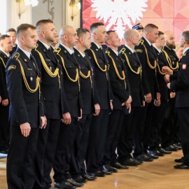 powiększ zdjęcie: Obchody Dnia Strażaka