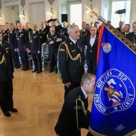 powiększ zdjęcie: Obchody Dnia Strażaka