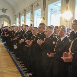 powiększ zdjęcie: Obchody Dnia Strażaka