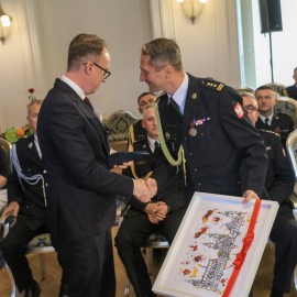powiększ zdjęcie: Obchody Dnia Strażaka