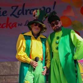 powiększ zdjęcie: Kolorowo, radośnie i zdrowo – Legnica świętowała Dzień Dziecka w Rynku