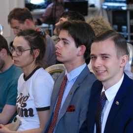 powiększ zdjęcie: Uroczysta sesja Rady Miejskiej z honorami i wyróżnieniami
