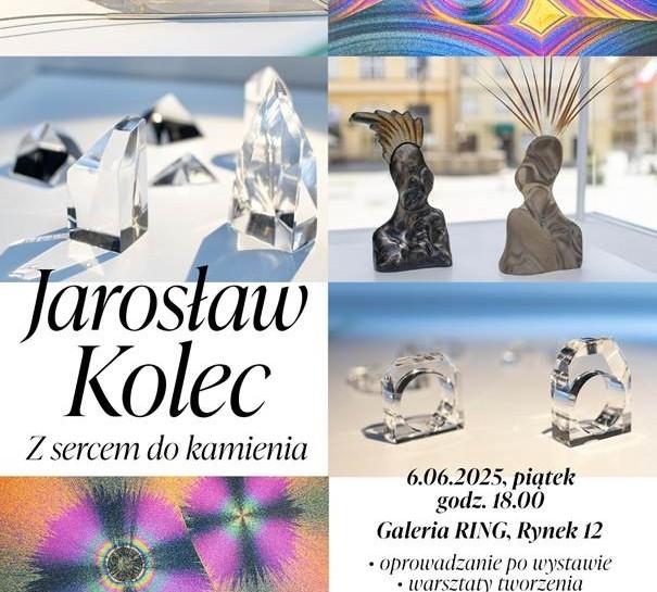Spotkanie z twórczością Jarosława Kolca w Galerii RING