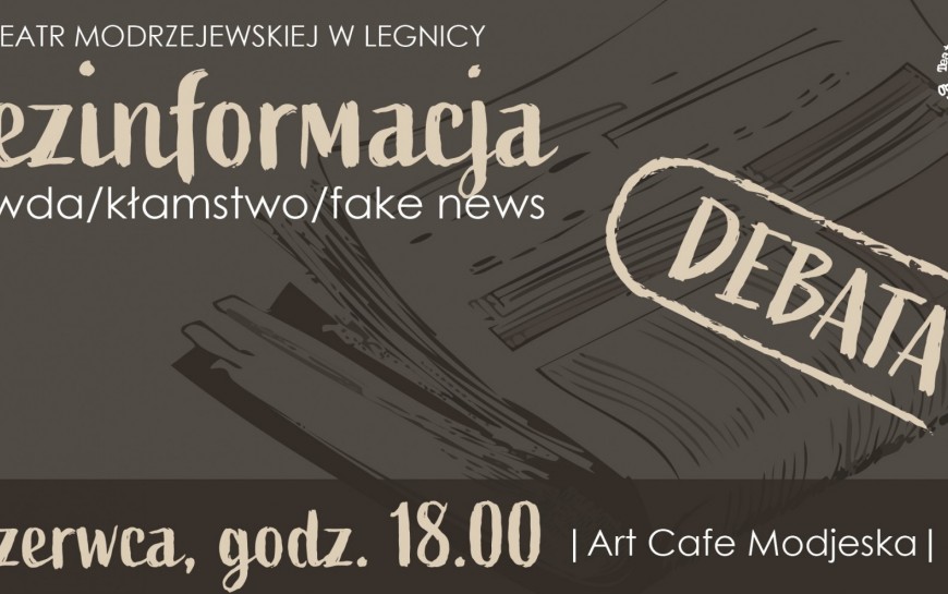 Debata w Art Cafe Modjeska: dezinformacja, media i odpowiedzialność społeczna