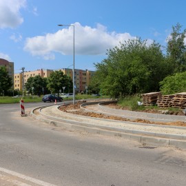 powiększ zdjęcie: Legnicki Program Drogowy. Trwa modernizacja ul. Sudeckiej