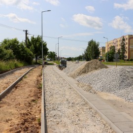 powiększ zdjęcie: Legnicki Program Drogowy. Trwa modernizacja ul. Sudeckiej
