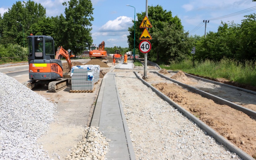 Legnicki Program Drogowy. Trwa modernizacja ul. Sudeckiej
