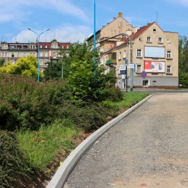 powiększ zdjęcie: Trwa przebudowa ul. Gwarnej i Złotoryjskiej. Zmiana organizacji ruchu od 11 czerwca