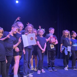 powiększ zdjęcie: Sukcesy wychowanków MCK-u na ogólnopolskim forum teatralnym