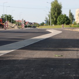 powiększ zdjęcie: Legnicki Program Drogowy. Ul. Sudecka prawie gotowa