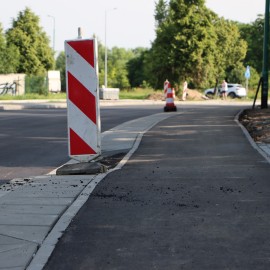 powiększ zdjęcie: Legnicki Program Drogowy. Ul. Sudecka prawie gotowa