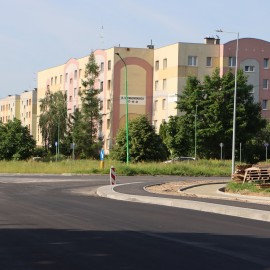 powiększ zdjęcie: Legnicki Program Drogowy. Ul. Sudecka prawie gotowa