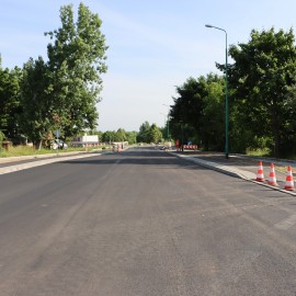 powiększ zdjęcie: Legnicki Program Drogowy. Ul. Sudecka prawie gotowa