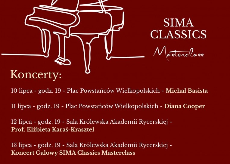 SIMA Classics Masterclass ponownie w Legnicy