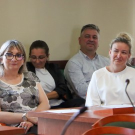 powiększ zdjęcie: Podsumowanie sportowego roku szkolnego 2024/2025 w legnickim ratuszu
