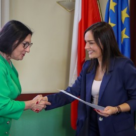 powiększ zdjęcie: Podsumowanie sportowego roku szkolnego 2024/2025 w legnickim ratuszu