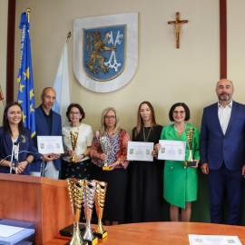powiększ zdjęcie: Podsumowanie sportowego roku szkolnego 2024/2025 w legnickim ratuszu
