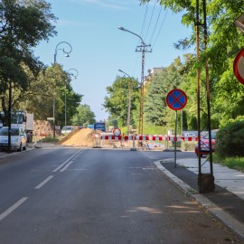 powiększ zdjęcie: Zmiany w organizacji ruchu na ul. Mickiewicza – startuje III etap prac